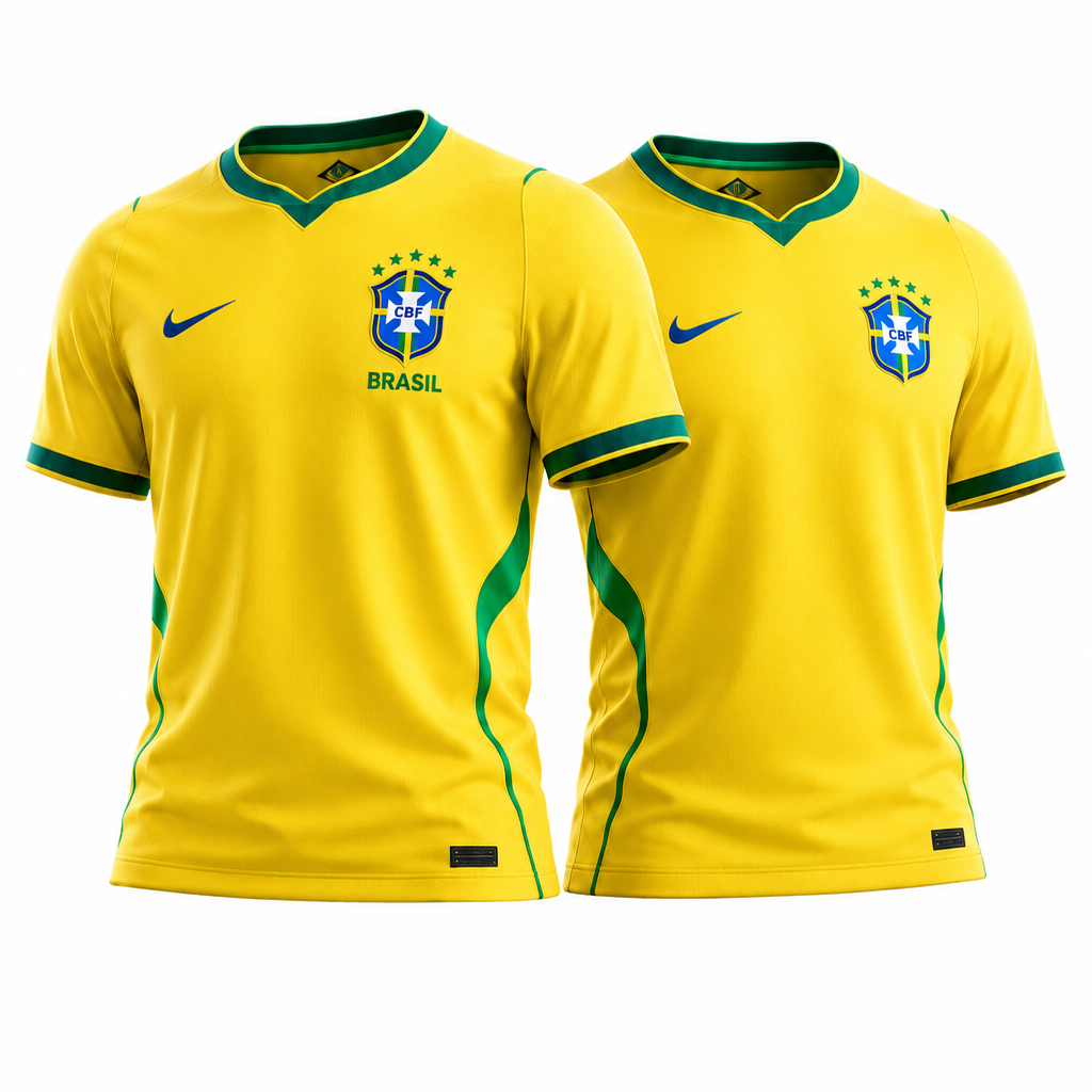 KIT 2 Camisa Seleção Brasileira Home 26/27 -