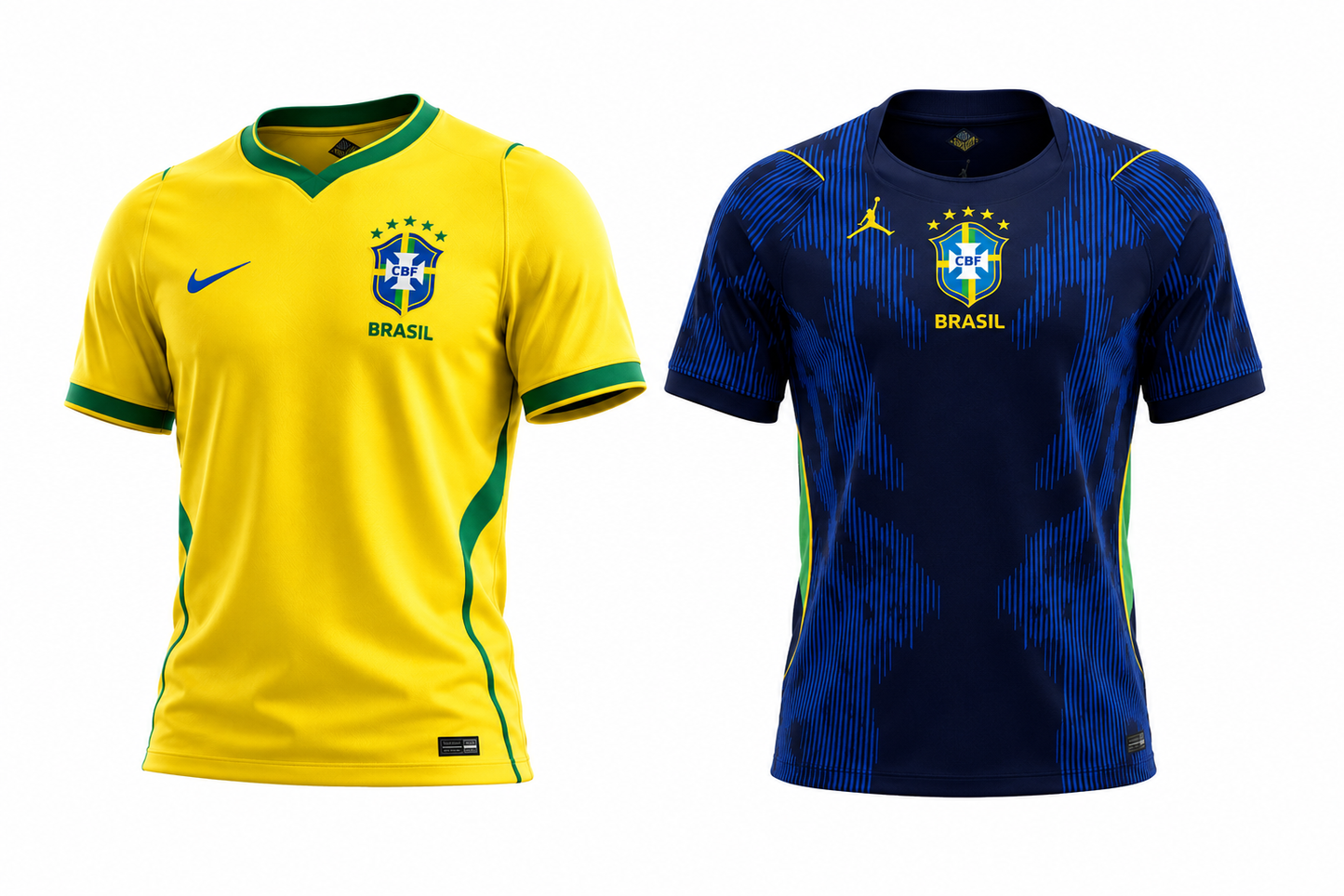 KIT 2 Camisa Seleção Brasileira Home 26/27 -