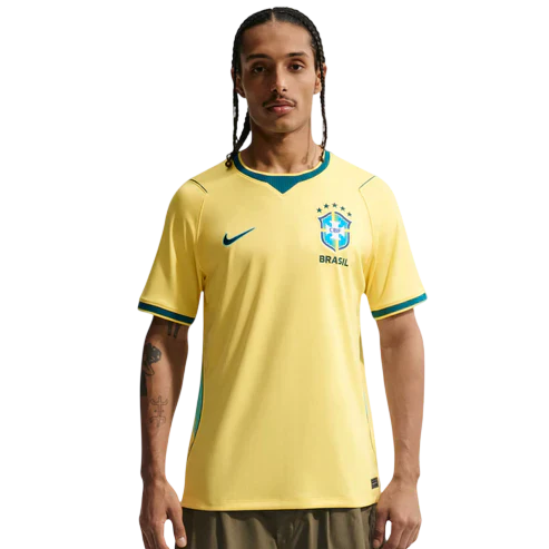 Kit Casal 2 Camisas Brasil Home 26/27 - Torcedor
