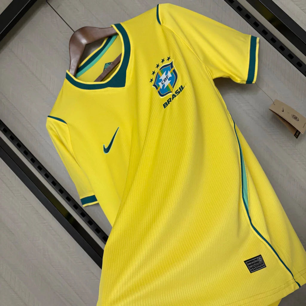 Camisa Seleção Brasileira Home 26/27 - Amarela